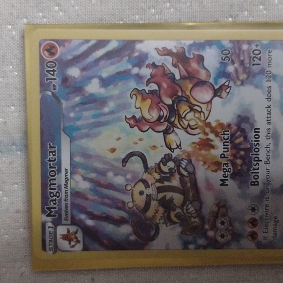 POKEMON-Magmortar FULL ART holographic card#GG03.perfect condition! - Picture 2 of 5